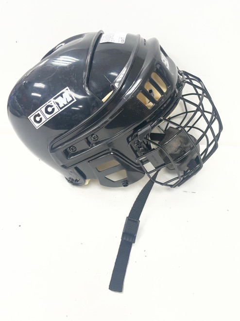 Vist Large View of Product Image Which is Used CCM TACKS 492 Helmet Cage Combo Black MD