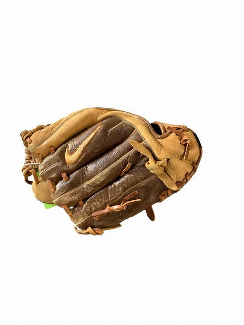 Vist Large View of Product Image Which is Used Nike AIR SHOW ELITE BB/SB Glove RH Throw Brown 11 1/2"