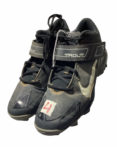 Vist Large View of Product Image Which is Used Nike Baseball BB/SB Cleats White Junior 04