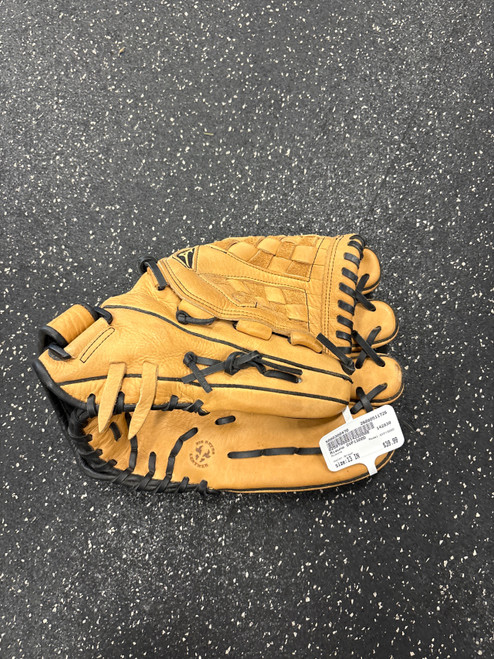 Vist Large View of Product Image Which is Used Mizuno GVP1300D BB/SB Glove RH Throw Brown 13"