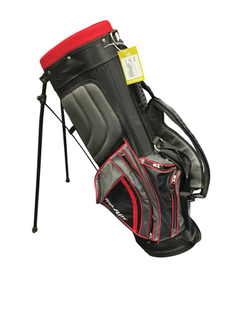Vist Large View of Product Image Which is Used Top Flite TOP FLITE STAND BAG Mens Stand Bag Red And Black
