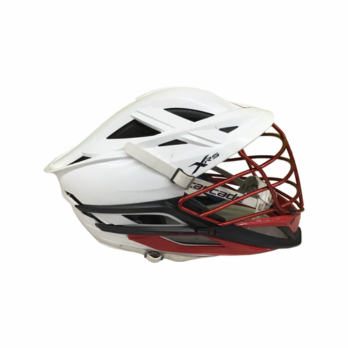 Vist Large View of Product Image Which is Used Cascade XRS Lacrosse Helmet White One Size