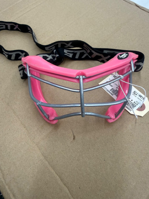Vist Large View of Product Image Which is Used STX 4 SIGHT PLUS-S Lacrosse Facial Protect Pink Youth