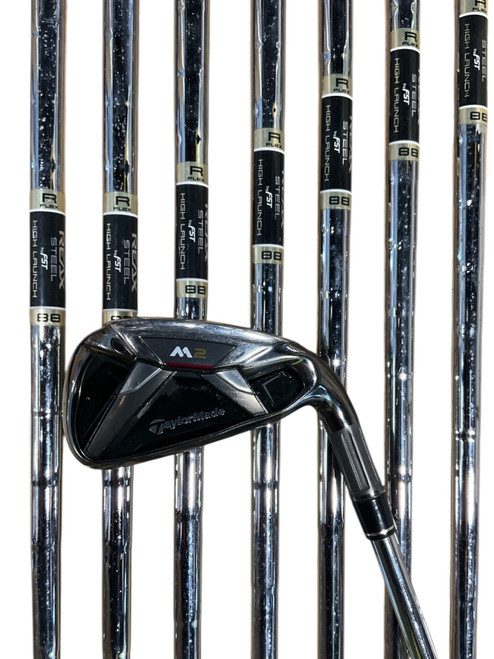 Vist Large View of Product Image Which is Used Taylormade M2 Mens Iron Set RH 4I-GW/AW