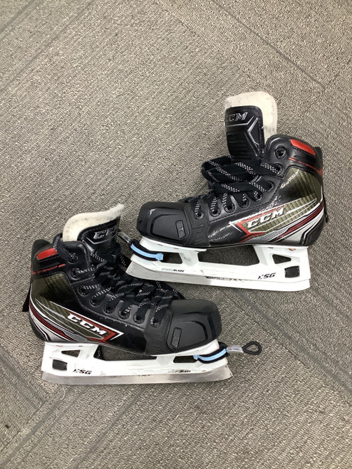 Vist Large View of Product Image Which is Used CCM FT 460 Junior Goalie Skate Junior 01.5