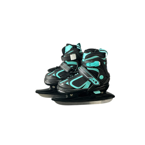 Vist Large View of Product Image Which is Used ADJ JR10-13  SKATE Youth Hockey Skate Adjustable