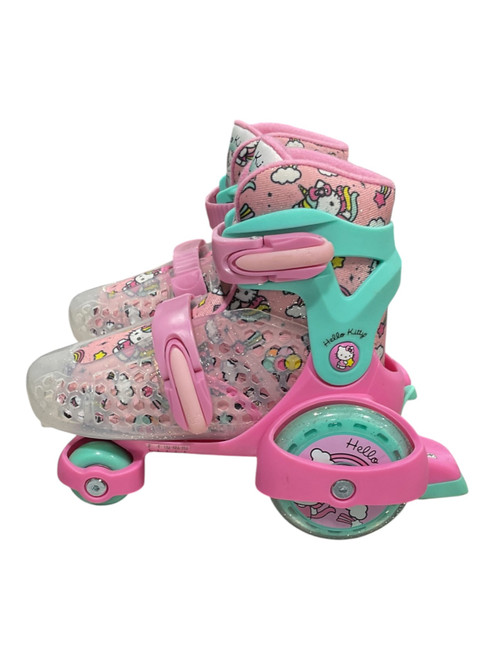 Vist Large View of Product Image Which is Used Roller Hockey Skates Pink Adjustable