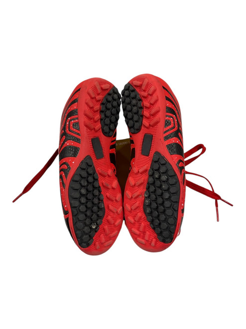 Vist Large View of Product Image Which is Used Soccer Indoor Shoes Red Junior 02