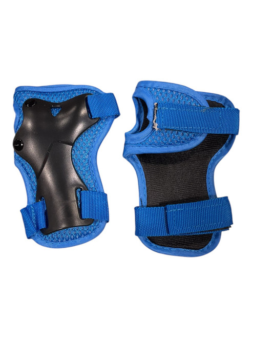 Vist Large View of Product Image Which is Used Skateboard Wrist Guards Royal Blue SM