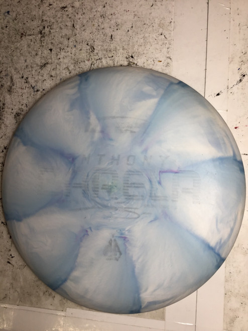 Vist Large View of Product Image Which is Used Discraft CT SWIRL FOCUS Disc Golf Putter Royal Blue 176g