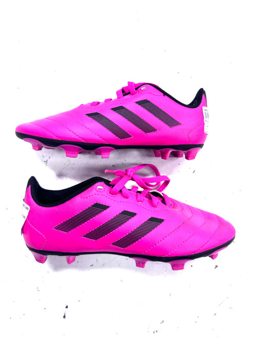 Vist Large View of Product Image Which is Used Adidas Soccer Cleats Pink Junior 03