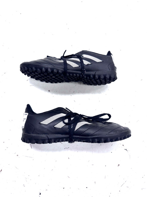 Vist Large View of Product Image Which is Used Adidas Soccer Turf Shoes Black Junior 02.5