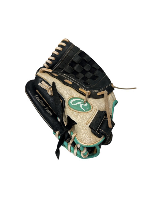Vist Large View of Product Image Which is Used Rawlings FASTPITCH GLOVE BB/SB Glove LH Throw Black 11"