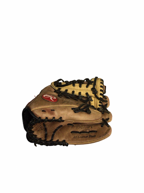 Vist Large View of Product Image Which is Used Rawlings SELECT BB/SB Glove RH Throw Brown 11 1/2"