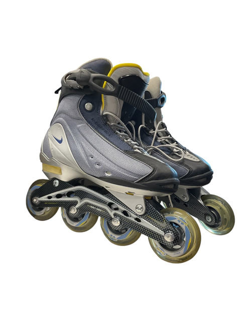 Vist Large View of Product Image Which is Used Nike MAX AIR SZ 7 WOMENS Senior Rec Fitness Skates Cobalt Senior 7