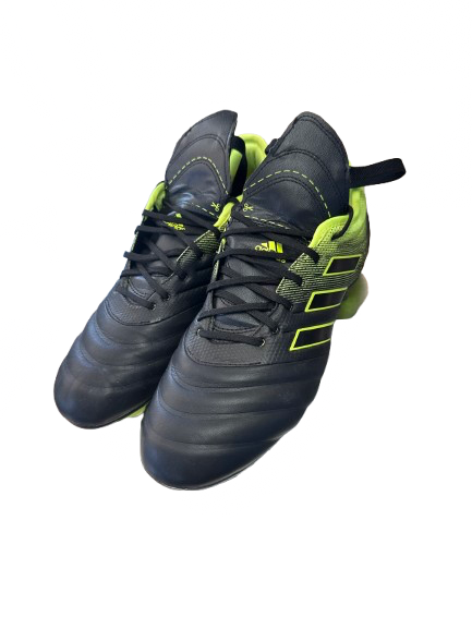 Vist Large View of Product Image Which is Used Adidas Soccer Cleats Black Senior 8