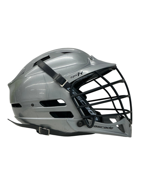 Vist Large View of Product Image Which is Used Cascade CPV-R Lacrosse Helmet Grey M/L