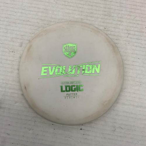 Vist Large View of Product Image Which is Used Discmania EXTRA SOFT EXO LOGIC Disc Golf Putter White 175g