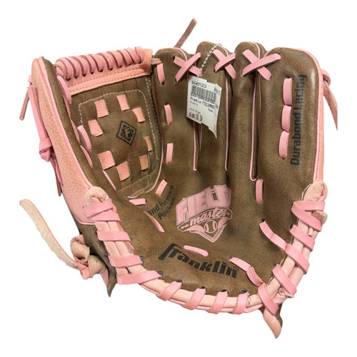 Vist Large View of Product Image Which is Used Franklin FIELDMASTER BB/SB Glove T-ball Brown 10"