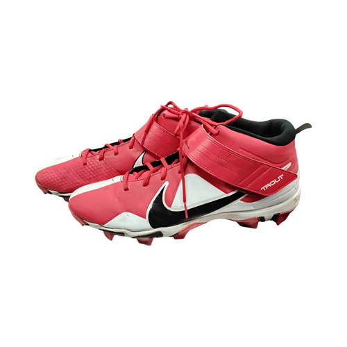 Vist Large View of Product Image Which is Used Nike TROUT BB/SB Cleats Red Senior 15