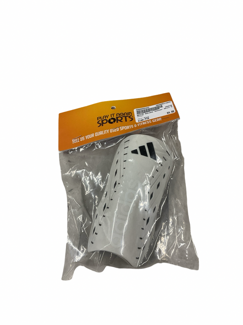 Vist Large View of Product Image Which is Used Adidas Soccer Shin Guards Youth White Youth