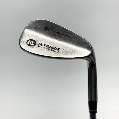 Vist Large View of Product Image Which is Used Knight INTRIGUE BLACK-BITE SAND Golf Wedge Mens RH 56 Degree