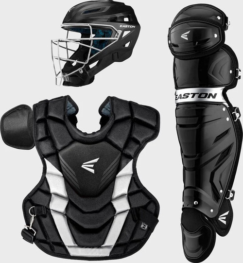 Vist Large View of Product Image Which is New EASTON GAMETIME ELITE3 BK YOUTH Catcher's Set