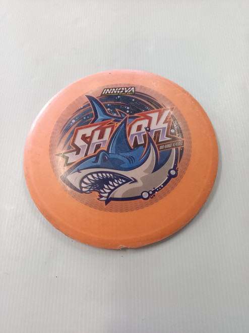 Vist Large View of Product Image Which is Used Innova SHARK Disc Golf Mid Range Orange