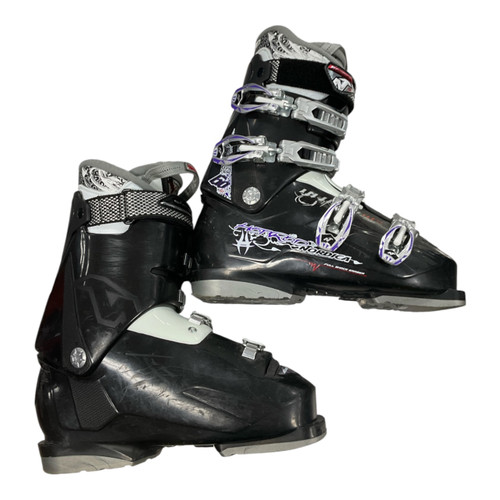 Vist Large View of Product Image Which is Used Nordica HOTROD 60 W Womens DH Ski Boot Black 255 MP - M07.5 - W08.5