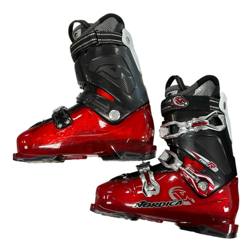 Vist Large View of Product Image Which is Used Nordica TRANSFIRE R3 Mens DH Ski Boot Red 275 MP - M09.5 - W10.5