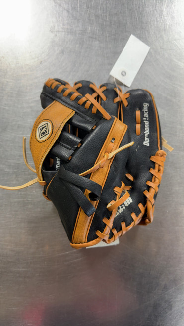 Vist Large View of Product Image Which is Used Franklin RTP BB/SB Glove T-ball Black 9 1/2"