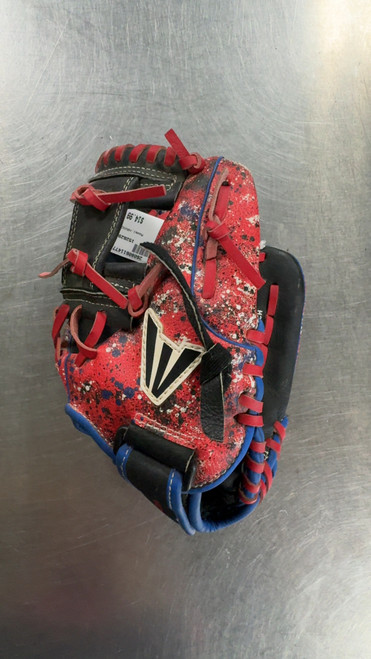 Vist Large View of Product Image Which is Used Easton HAVOC BB/SB Glove RH Throw Red 10 1/2"