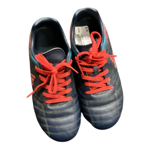 Vist Large View of Product Image Which is Used Brava Soccer Cleats Navy Blue Junior 02.5