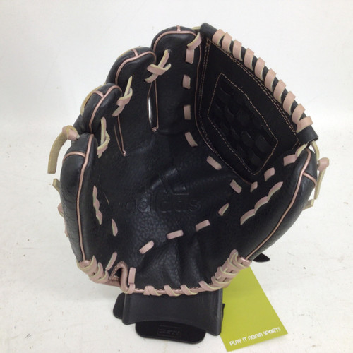Vist Large View of Product Image Which is Used Adidas EAZY CLOSE 10.5IN LHT FP GLOVE RH Throw Fastpitch Gloves Pink 10 1/2"