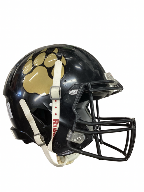 Vist Large View of Product Image Which is Used Riddell VICTOR FB Helmet Black S/M