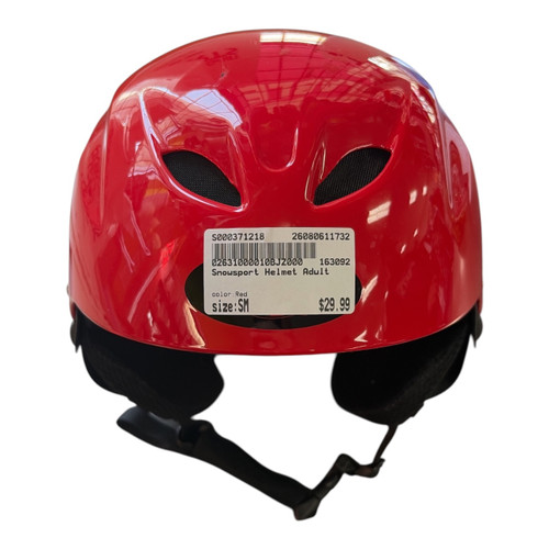 Vist Large View of Product Image Which is Used Snowsport Helmet Adult Red SM