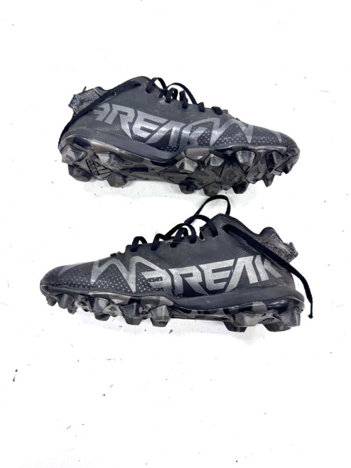Vist Large View of Product Image Which is Used Adidas Adult FB Cleats Black Senior 7.5
