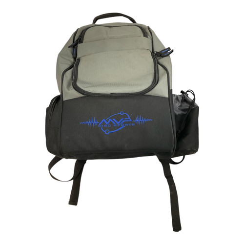 Vist Large View of Product Image Which is Used MVP Disc Golf Backpack Grey