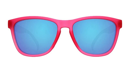 Vist Large View of Product Image Which is Goodr Flamingos on a Booze Cruise Sunglasses
