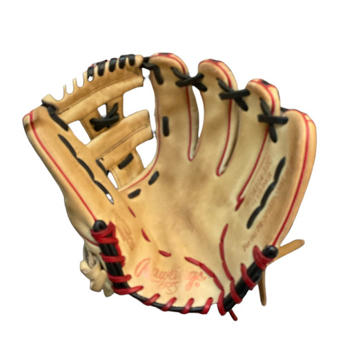Vist Large View of Product Image Which is Used Rawlings HEART OF THE HIDE PRO BB/SB Glove RH Throw Brown 11 1/2"
