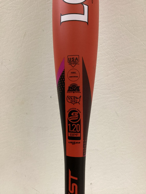 Vist Large View of Product Image Which is Used Louisville Slugger QUEST BB/SB Fastpitch Bat 31"