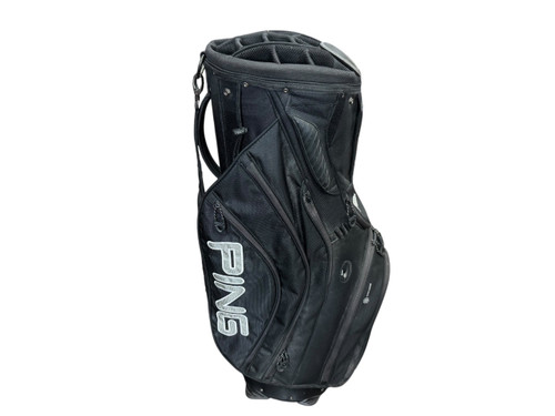 Vist Large View of Product Image Which is Used Ping 15 WAY CART BAG Mens Cart Bag Black