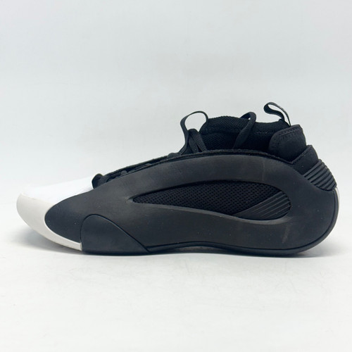 Vist Large View of Product Image Which is Used Adidas HARDEN V8 AFTER HOURS Basketball Shoes M Black And White Senior 8.5