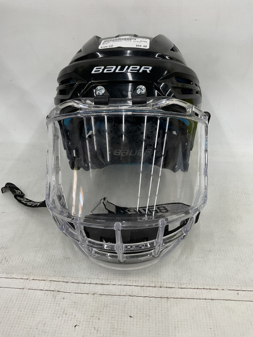 Vist Large View of Product Image Which is Used Bauer Hockey Full Visor LG