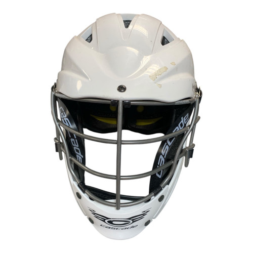 Vist Large View of Product Image Which is Used Cascade CASCADE CSR YOUTH Lacrosse Helmet White One Size