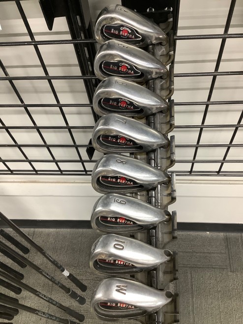 Vist Large View of Product Image Which is Used Callaway BIG BERTHA Mens Iron Set RH 4I-PW