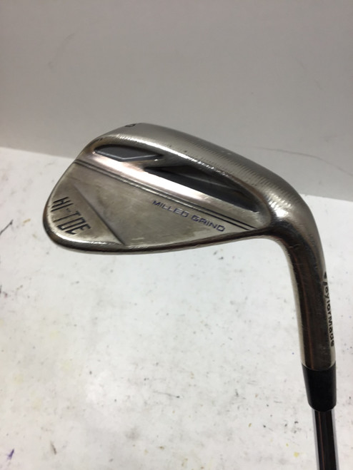 Vist Large View of Product Image Which is Used Taylormade MILLED GRIND HI-TOE Golf Wedge Mens RH 60 Degree