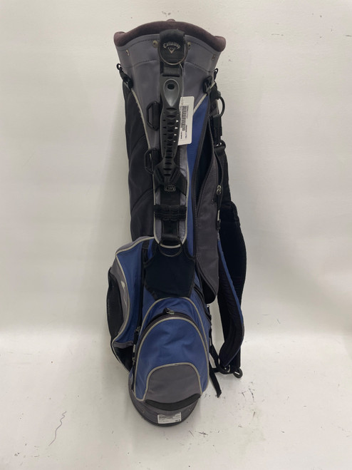Vist Large View of Product Image Which is Used Callaway STANDBAG Mens Stand Bag Navy Blue