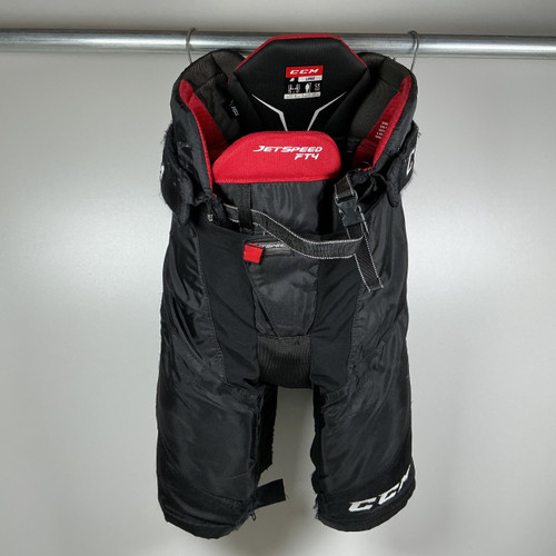 Vist Large View of Product Image Which is Used CCM Jetspeed FT4 Pant Black Jr LG