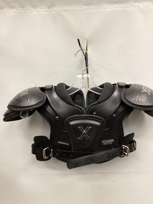 Vist Large View of Product Image Which is Used Xenith FLYTE FB Shoulder Pads Black XS